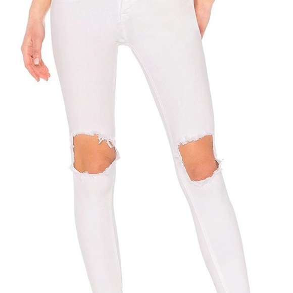 Free People Busted Out Knee Skinny Jeans - Picture 2 of 2